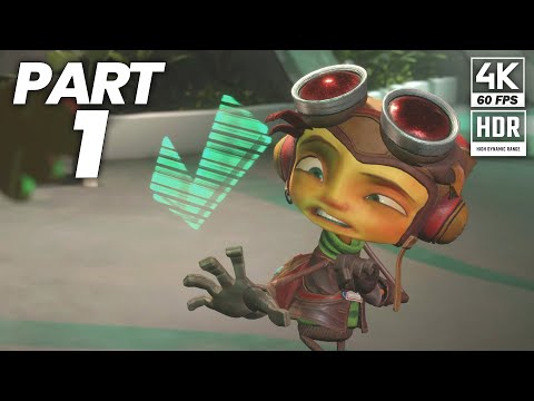 PSYCHONAUTS 2 Gameplay Walkthrough Part 1 (XBOX SERIES X) 4K 60FPS HDR - (Full Game)