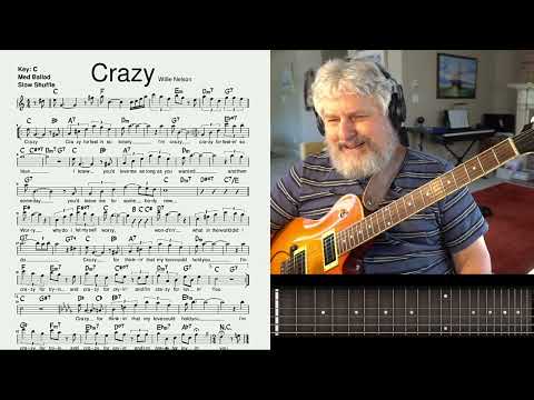 Ep.95 | Building a Harmonic Understanding of "Crazy" by Willie Nelson- Jazz Guitar Lesson