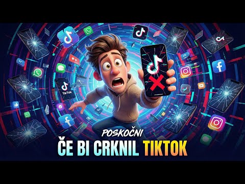 POSKOČNI - ČE BI CRKNIL TIKTOK (Official Music Video) 2/2