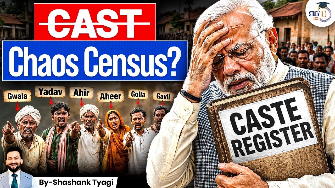 Caste Census EXPLAINED: Why India Is Divided Over the Caste Census? | StudyIQ