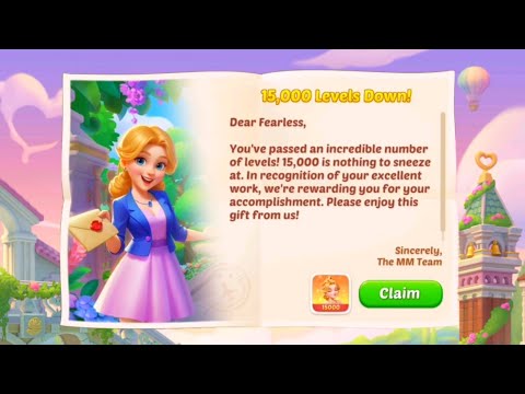 Matchington Mansion | 'Level 15000' Milestone Completed 🥳