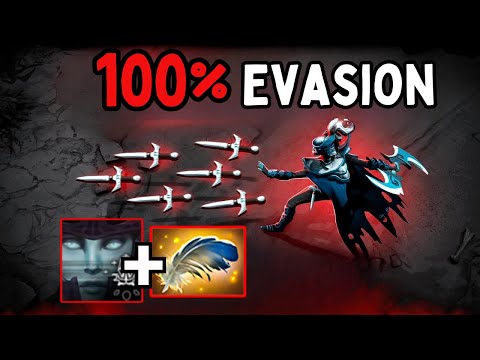 100% Miss Chance on This Pa🔥 WTF 100% Evasion Builds 42Kills 930+ GPM Farm Machine