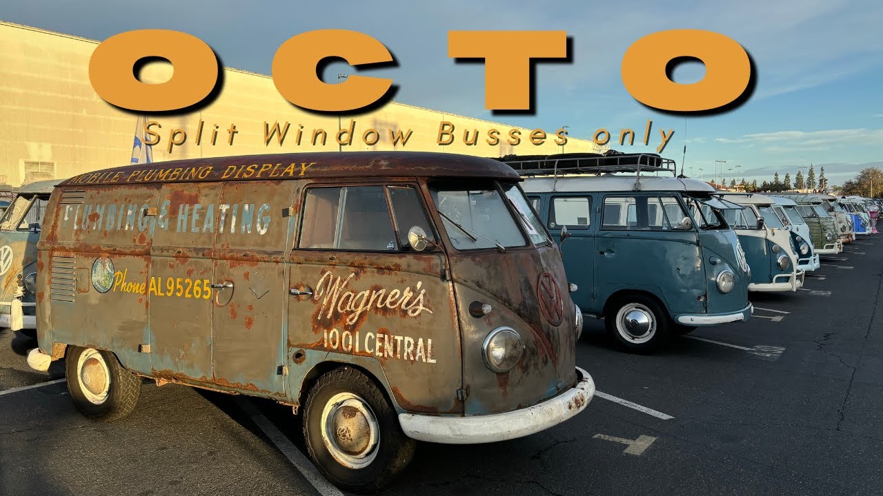 OCTO VW Bus meet-SPLIT WINDOWN ONLY-02/24