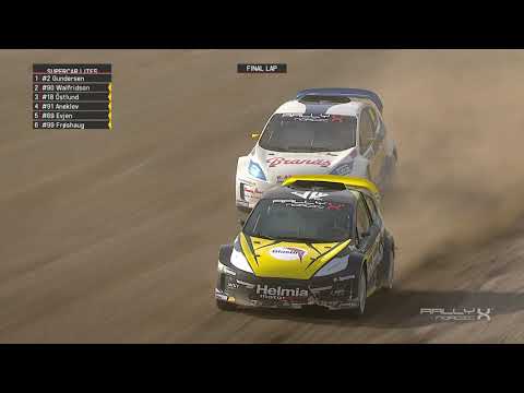 Supercar Lites Semi 1 - Round 6 Kouvola - RallyX Nordic 2019