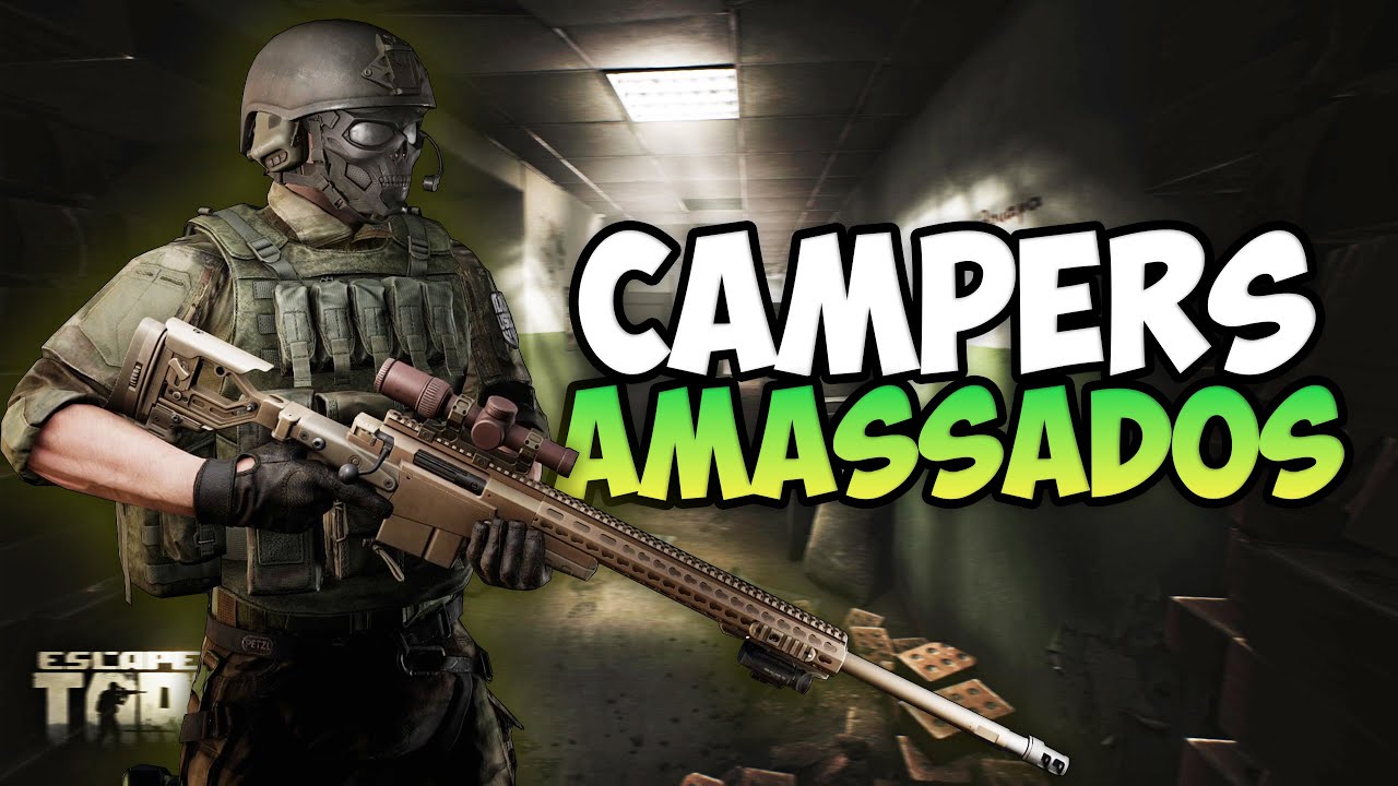 ACHARAM QUE CAMPERAR A EXTRAÇÃO IRIAM ME DERRUBAR, PORÉM SE DERAM MAL😱| ESCAPE FROM TARKOV