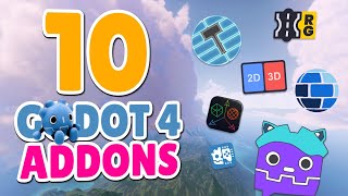 10 INCREDIBLE addons for Godot 4