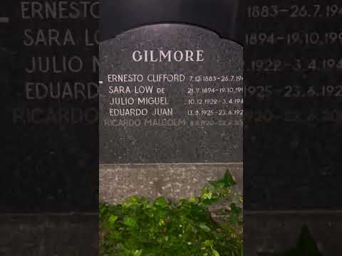 Tumba de la familia Gilmore en el Cementerio Británico de #buenosaires #shorts #cemetery #history