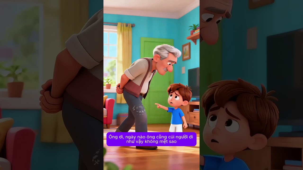 Vì sao lưng ông lại còng?