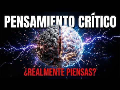 🧠 ¿Por qué el 95% de las personas NO sabe pensar? | Pensamiento Crítico