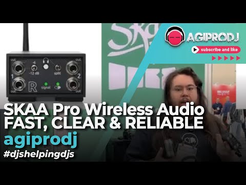 NAMM 2025 SKAA PRO Wireless Audio System | agiprodj.com