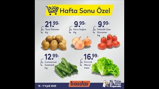 Başdaş Market Hafta Sonu Kampanyalar 15 - 17 Eylül 2023