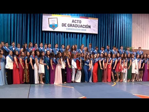 Graduación de los alumnos de bachillerato del Eurocolegio Casvi de Villaviciosa de Odón