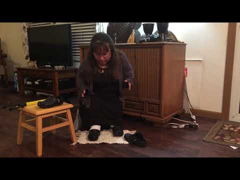 Jude is Stretching Croc Shoes for Dwarfism Awareness Month