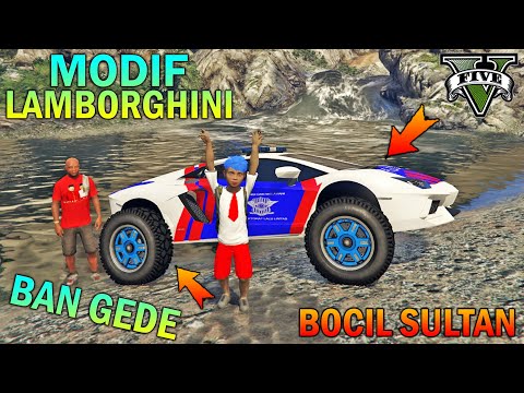 BOCAH SD MODIF LAMBORGHINI OFFROAD DIHUTAN - GTA 5 SULTAN BOCIL