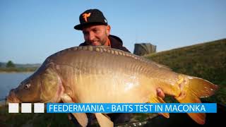 PREMIER! FEEDERMANIA - Maconkai etetőanyag és csali tesztek