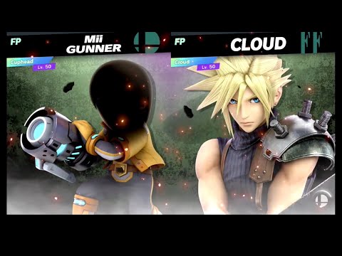 Super Smash Bros Ultimate Amiibo Fights – Byleth & Co Request 496 Cuphead vs Cloud