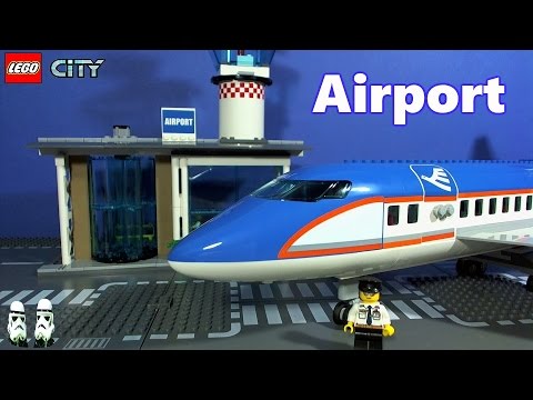 Vidéo LEGO City 60104 : Le terminal pour passagers