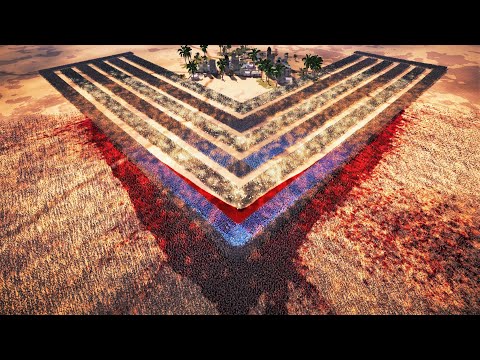 SPEARHEAD DEFENSIVE FORMATION vs 3,000,000 ORCS, ZOMBIES & BEASTS - Ultimate Epic Battle Simulator 2