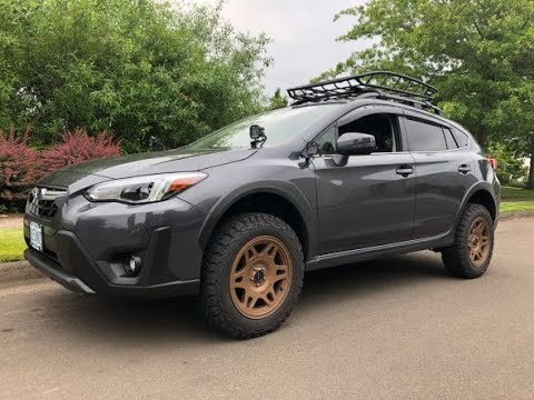 My 2022 Crosstrek Build 1.1: Ironman 2" Lift Kit, Method wheels