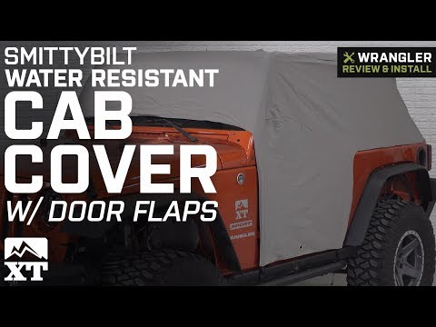 Jeep Wrangler Smittybilt Water Resistant Cab Cover (2007-2018 JK 2 Door) Review & Install