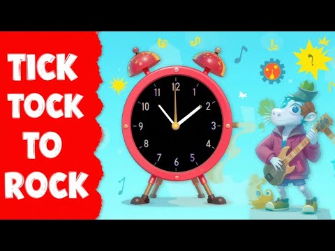 Tick Tock Time to Rock | Fun and Energetic Nursery Rhyme for Kids | Sing-Along Song