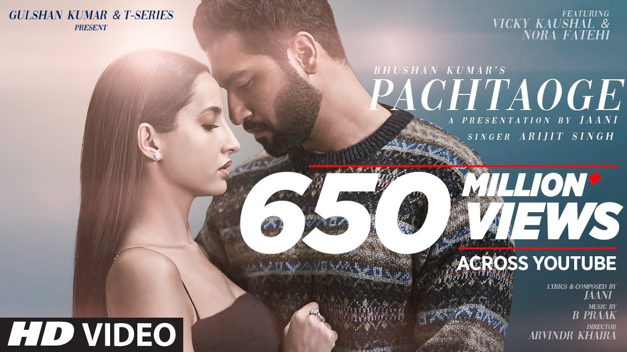 Bada Pachtaoge Song Lyrics - Jaani Ve | Vicky Kaushal | Nora Fatehi| Arijit Singh Lyrics