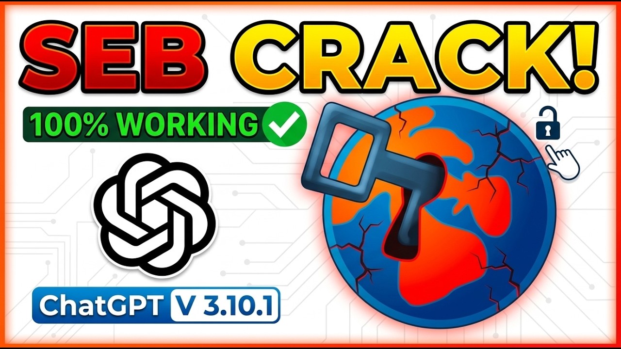 SEB Bypass 2026: How to Cheat on Safe Exam Browser (100% Working Crack) SEB 3.10.1