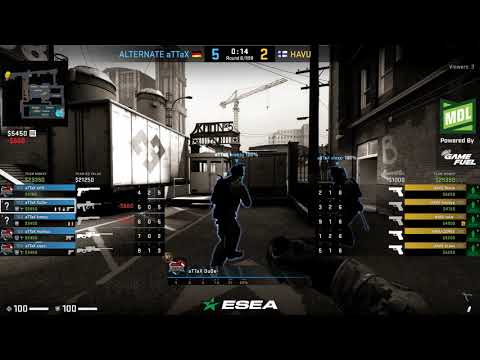 [FINNISH] ESEA MDL SEASON 31 EUROPE HAVU VS ALTERNATE ATTAX | TRAIN | CSGO 2019