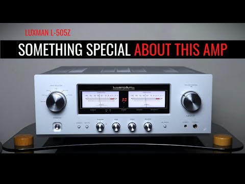 100 YEAR PEDIGREE - Luxman L-505Z Amplifier Review