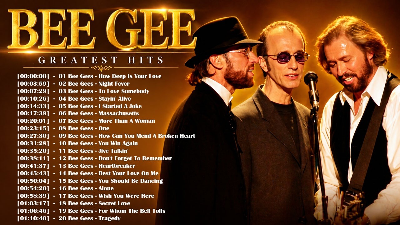 How Deep Is Your Love, To Love Somebody, Stayin' Alive ~ The Most Popular of BEE GEES, Full Album