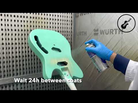 Gitarre lackieren – Selbstgemacht! Vorbereitung & Lack auftragen