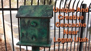 preview picture of video 'Creative & Unique Geocache Container Near Logan Utah'