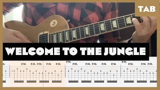 Guns N&#39; Roses - Welcome to the Jungle - Guitar Tab | Lesson | Cover | Tutorial