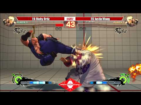 ARK V - Super Street Fighter 4 AE 2012 - Grand Finals - EG Ricky Ortiz vs. EG Justin Wong