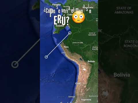 ¿Cómo se vería el mapa sin Perú? 🤯 #shorts #peru