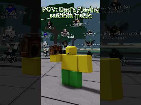 POV: Dad plays "thick of it" 💀#meme #memes #stb #tsb #strongestbattlegrounds  #roblox #funny