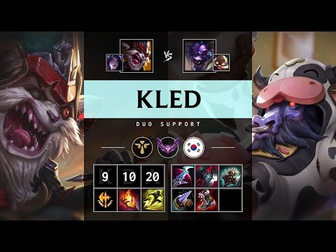 Kled Support vs Alistar - KR Master Patch 25.20