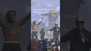 Reese look more scared then y’all be saying Durk look when he in a crowd #chiraq