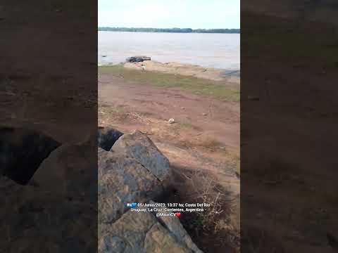 🇦🇷💙 Costa Del Río Uruguay; La Cruz, Corrientes, Argentina #SHORT #VIDEO #LATAM #AGUA #ARGENTINA