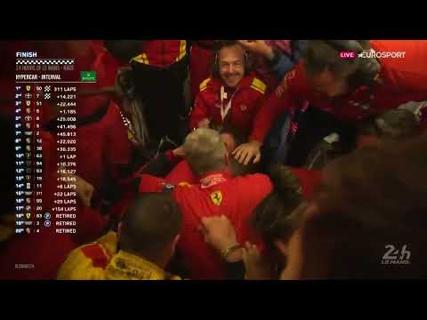 Le Mans 24 Hours 2024 Final Lap and Finish