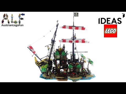 LEGO Ideas 21322 Pirates of Barracuda Bay - Lego Speed Build Review