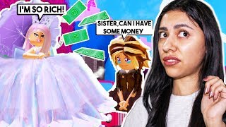 I Am The Poor Ugly Twin My Twin Sister Is The Spoiled Rich Girl Roblox Roleplay Royale High Free Online Games - roblox mean girl