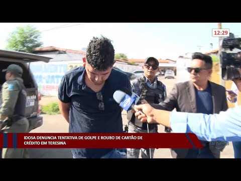 Idosa denuncia tentativa de golpe e roubo de cartão de crédito em Teresina 24 11 2022