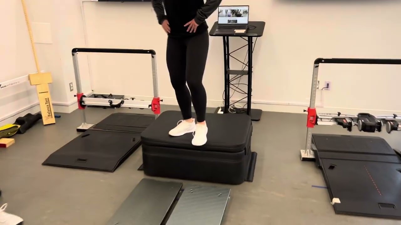 Single Leg Drop Vertical Jump Test