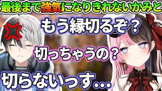 【おれあぽてぇてぇ】冗談でもひなーのとの縁を切るとは言えないかみと【ぶいすぽ/切り抜き】