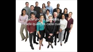 Serrat Cada loco con  su tema LETRA IES Sentmenat