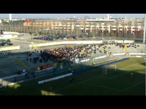 Tritium-Lecce 0-3: "Diffidati con noi" + "Non ci avrete come volete" + "Un gol"