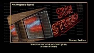 (1953) Sun ''Pinetop's Boogie Woogie'' Pinetop Perkins