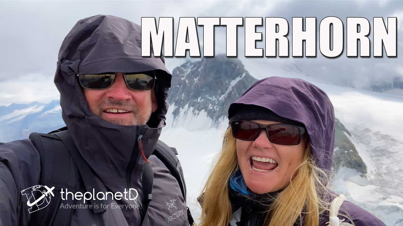 Two adventurers delve into the wonders of Matterhorn Glacier Paradise!