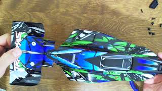 Traxxas Bandit VXL Teardown Part 4 Removal of Wing Wheels Receiver Box Cover and ESC